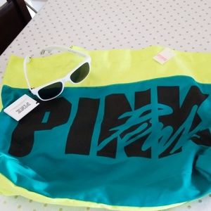 Beach Tote and sunglasses combo